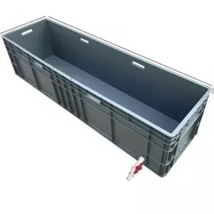 대형 직사각형 긴플라스틱상자 물류 케이스 보관함 긴상자