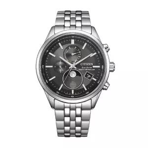 시티즌 BY1030-50E 에코드라이브 라디오컨트롤 문페이즈 남성 메탈 시계