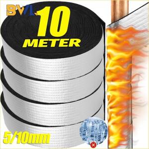 1-5롤 겨울용 파이프 단열 테이프 동결 방지 자가 접착 폼 포일 랩 실내외 수도관 보호 슬리브