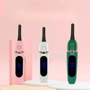 속눈썹고데기 휴대용 드라이기 뷰러 충전식 핑크 눈섭고대기