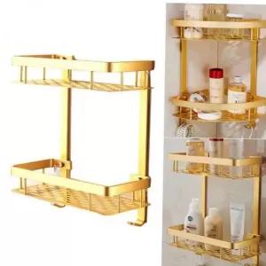 욕실선반걸이 코너선반 2단 욕실 수납 정리대