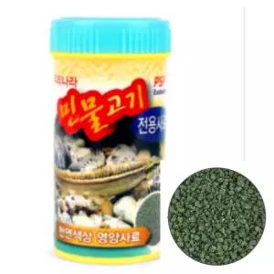 민물고기 전용사료우리나라 100g 치어 먹이 잉어 키우기민 키우기 민밥 관상어