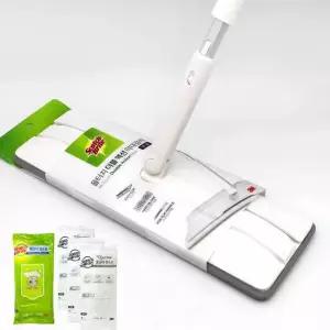 3M 스카치브라이트 올터치 더블액션 대형 세트 (정전기10매+ 물걸레3매)