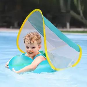 부추카 오리지널 유아 스위밍 튜브 UPF50+ 자외선 차단 그늘막