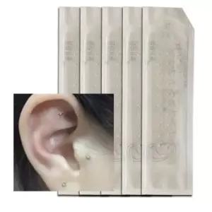 귀혈자리 투명 귀 침 지압 패치 혈자리 이어 테라피 이혈 기석