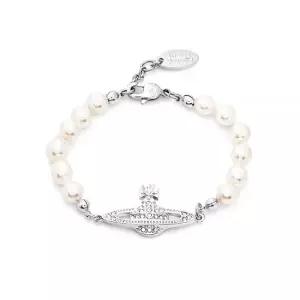 비비안웨스트우드 61030001 02P131 미니 펄 바스 릴리프 팔찌