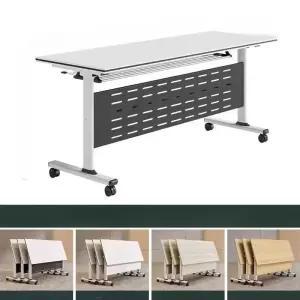 접이식 학원용 책상 이동식 다기능 회의테이블 강당 폴딩 사무용