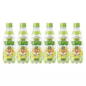 [셀러허브]팔도 뽀로로 멜론톡 제로 355ml 6개 (S33270112)