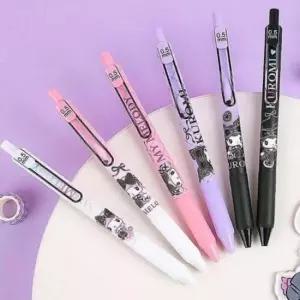 [문구] 산리오 캐릭터 색깔 볼펜 쿠로미 중성펜