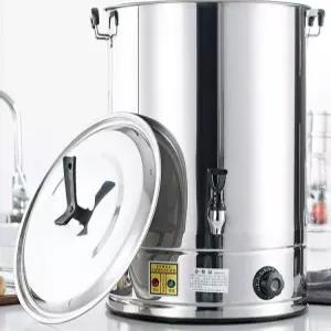 원 육수 보온통 전기물끓이기 건조방지 20l 업소용