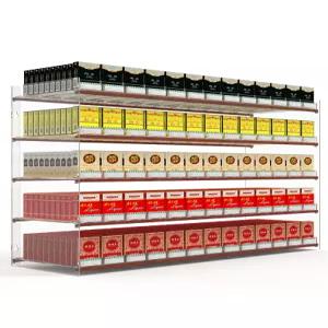 프리미엄 담배 진열대 아크릴 매대 진열장 가판대 선반