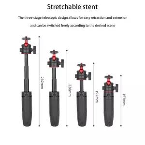 여행용삼각대 카메라 스마트폰 휴대폰 핸드폰 미니 형 삼각대 스마트폰카메라조명마이크GoPro용 휴대용 데
