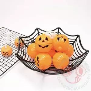 거미줄 사탕 보관함 할로윈 데코 간식 바구니 파티 소품