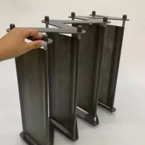 ( )신발거치 실내화보관 실내화거치대 실내화정리 슬리퍼 정리대 조립식 그레이_24739298