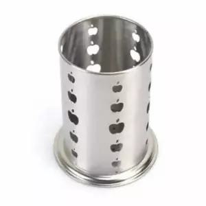 스테인레스 수저 보관통 원형 정리함 숟가락 정리 통