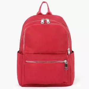 여자 여행용 엄마 가방 캐주얼 40대 중년 백팩 레드 웨이스트백