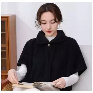 여아 겨울 외투 케이프 판초 등원룩 따뜻한 방한 망토 아동 코트