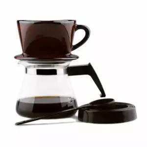 드립커피 세트 도자기 갈색 커피 추출기 가격대비 드립