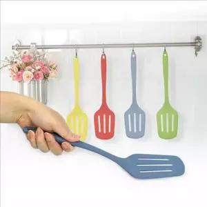 백금 실리콘 뒤집개 대형 프라이팬 뒤집개 주방 쿠킹 안전 내열성