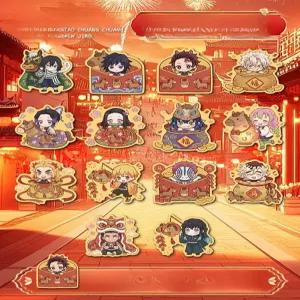 귀멸의칼날 마그넷 자석 책상 피규어 젠이츠 네즈코 키링 탄지로 애니메이션