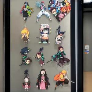 귀멸의 칼날  마그넷 자석 키링 네즈코 애니메이션 수집 젠이츠 굿즈 캐릭터 냉장고 아크릴