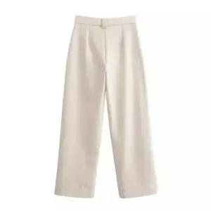 여성용 캐주얼 봄 정장 더블 정장세트 세트 핏예쁜 코트+스트레이트 인기1