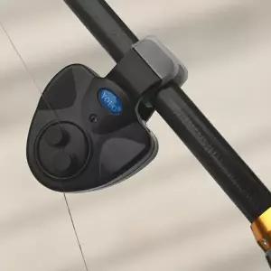 야간 원투 낚시용 LED 입질경보기 소리 알람 감지기 논슬립 거치대