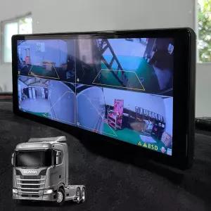 스카니아 S500트랙터 호환 4채널블랙박스 트럭커