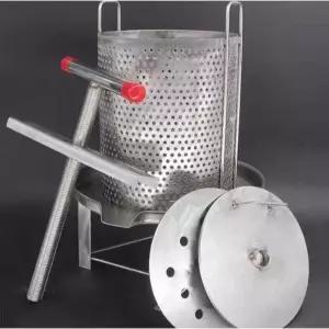 스텐 허니 프레스 수동 과즙기 가정용 양봉 채밀기