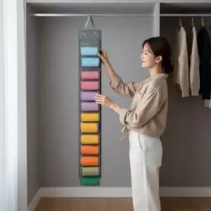 옷장 걸이형 속옷 정리함 브래지어 언더웨어 수납함 서랍식 칸막이