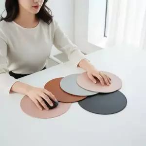 고급 인조가죽 대형 방수 사무용 마우스패드 책상 장패드 오피스