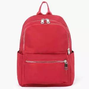 여자 여행용 엄마 가방 캐주얼 40대 중년 백팩 레드 웨이스트백