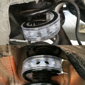 자동차 스프링 완충기 자동 완충 쿠션 우레탄 용품