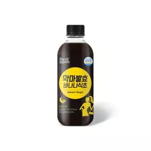 바나나식초 악마 발효 식초 천연 과일 저온숙성 유기농 원당 500ml