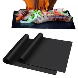 바베큐 화로대 그릴매트 유리섬유 2매 고기불판 고기매트