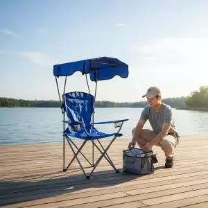 접이식 아웃도어 캠핑 낚시용 의자 파라솔 세트 초경량 휴대용