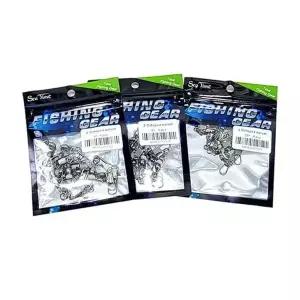 문어 에기 채비 세트 왕눈이 삼발이 문어 낚시 용품 T형 2핀