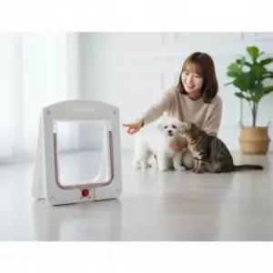 강아지 고양이 펫 안전문 현관 펜스 방묘창 안전 게이트