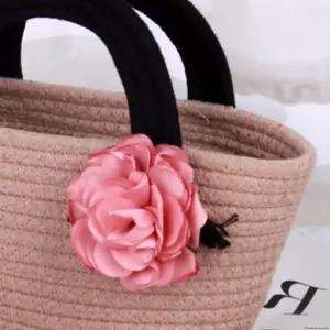 코사지조화 인디핑크 8CM 선물포장용품 올드로즈 코사지부자재