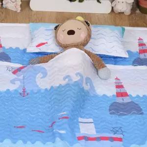 포그니 슈이 아동용 60수 리플 이불패드 세트