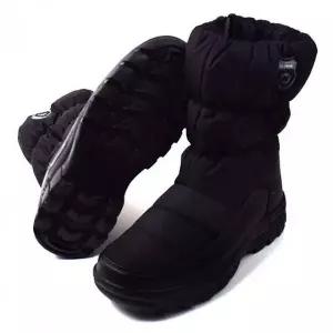 [RIZPICK]남성 겨울 방한 퍼 부츠 패딩 슈즈 털 안감 캐주얼 방수 신발