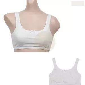 여자 청소년 스포츠 브라 아이보리 1단계 75a 브래이저 언더웨어 속옷