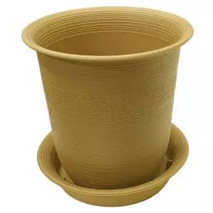 홈홈 원형 플라스틱 화분 받침 물받이 받침대 대형4호 원예