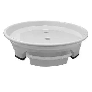 홈 플라스틱 화분 받침 물받이 받침대 미니2호 13.7cm 꽃집