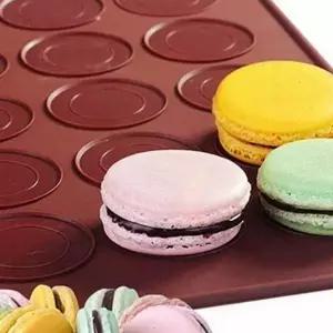 [RIZPICK]실리콘 베이킹 시트 마카롱 도안 매트 오븐용 제과 오븐 주방