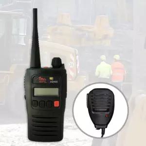 아미스 AD-400 AD400 고성능 DPMR 업무용 디지털 무전기 + 고급 핸드마이크