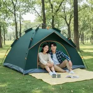 원터치 자동 설치 텐트 캠핑 낚시 쉘터 야외용 그늘막 하우스 대형