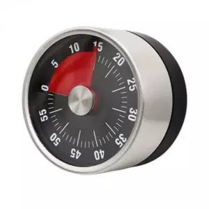 [RIZPICK]타이머 60분 스텐 원형 자석식 주방 조리용