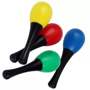 초등저학년 음악수업 리듬악기 마라카스 세트 2Px2세트 유치원행사 유아장난감 엄마표