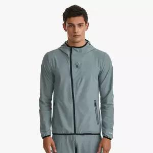 [롯데백화점]스파이더 남성 러닝 프로웹 후드 집업 자켓 SPGFCNFT231MKHA